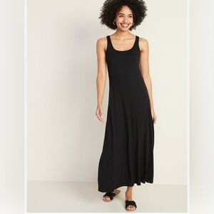 Old Navy Soft Black Maxi Dress